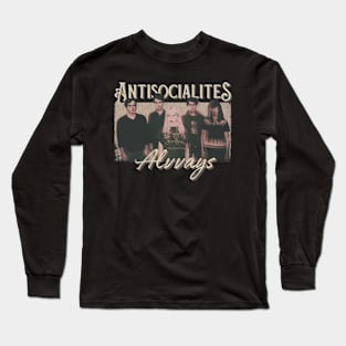 Alvvays Vintage 2011 // Antisocialites Original Fan Design Artwork Long Sleeve T-Shirt